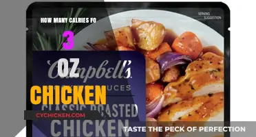 Calories in 3 Oz Chicken: A Quick Nutritional Breakdown