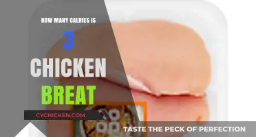 Calories in 3 Chicken Breasts: A Nutritional Breakdown