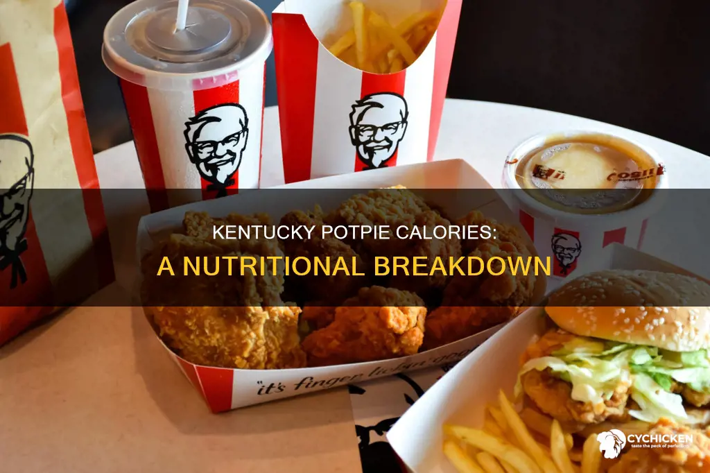 how many calroies in a kentucky fired chicken potpie