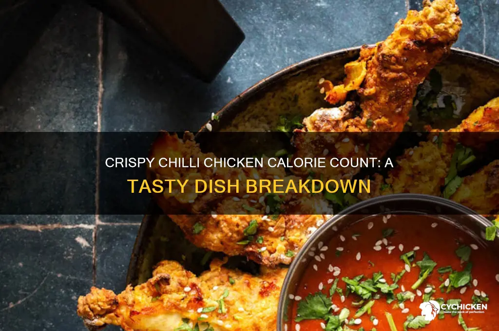 how many calroies in cripsy chilli chicken