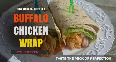 Buffalo Chicken Wrap Calorie Count: A Nutritional Breakdown