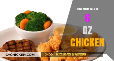 Calories in 6 oz Chicken: A Nutritional Breakdown