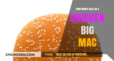 Calories in a Chicken Big Mac: Nutritional Breakdown Revealed