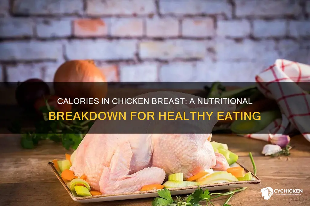 how many cals in a chicken breats