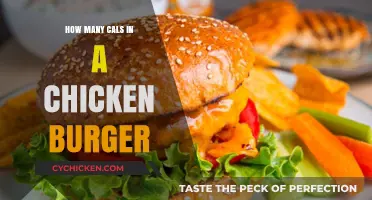 Chicken Burger Calories: Uncovering the Nutritional Facts You Need