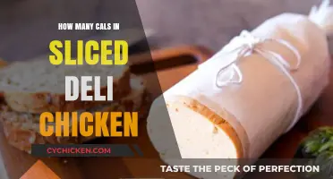 Sliced Deli Chicken Calories: A Nutritional Breakdown for Health-Conscious Eaters