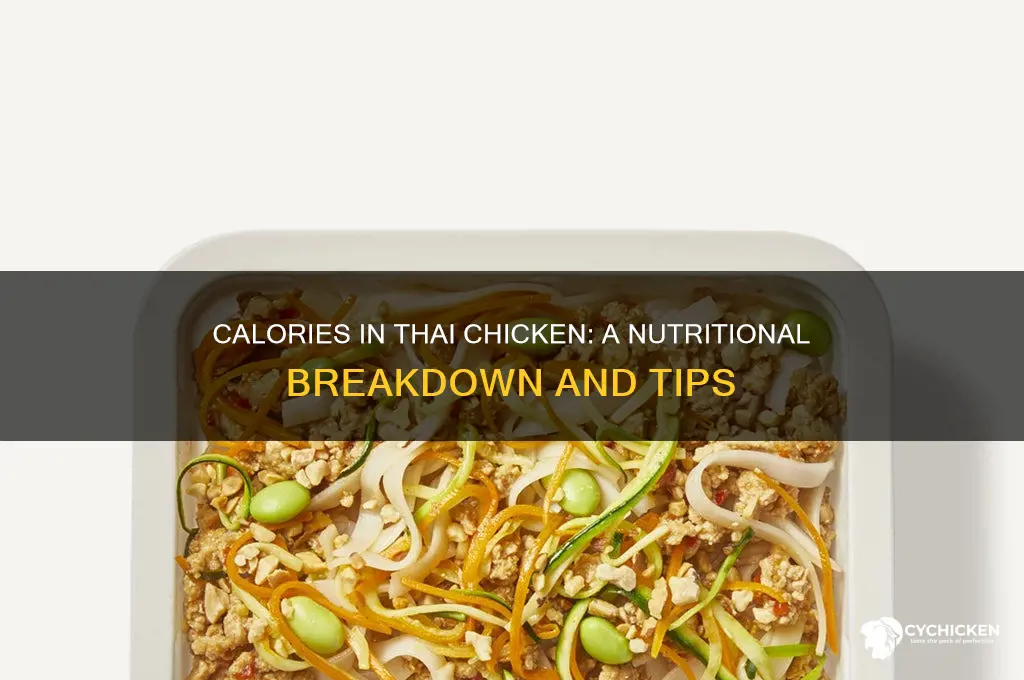 how many caolories are in thai chicken