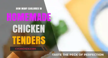 Homemade Chicken Tenders: Calorie Count and Nutritional Insights