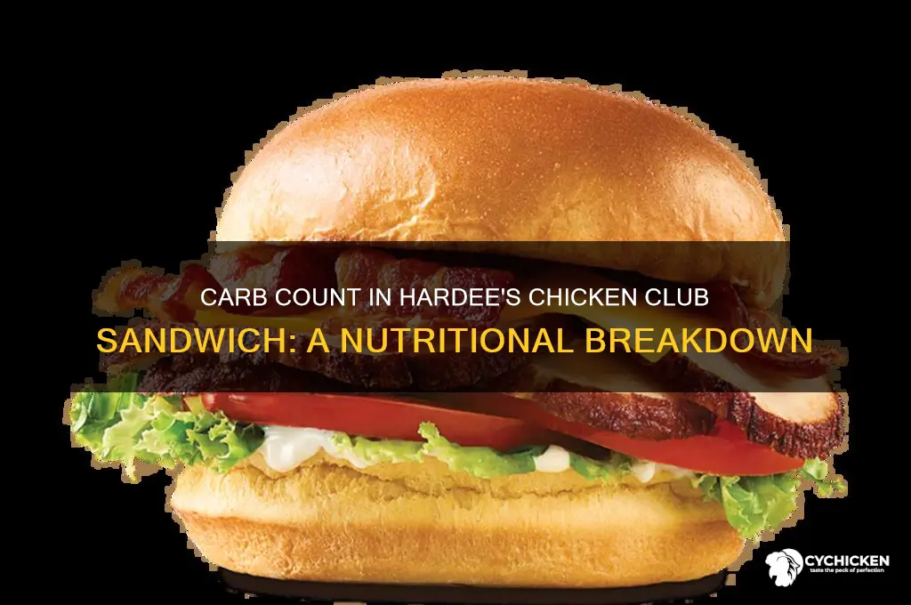 how many carb in hardee