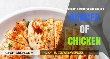 Chicken Carb Count: How Many Carbs in 2 Ounces?