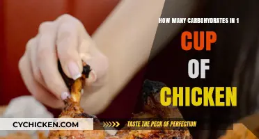 Carbohydrate Content in 1 Cup of Chicken: A Nutritional Breakdown