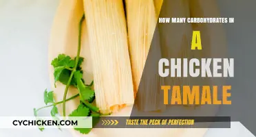 Carb Count in Chicken Tamales: A Nutritional Breakdown