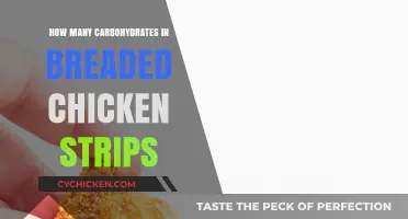 Carb Count in Breaded Chicken Strips: A Nutritional Breakdown