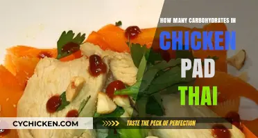 Carb Count in Chicken Pad Thai: A Nutritional Breakdown