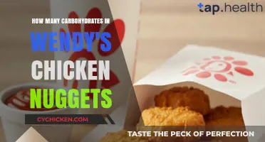 Wendy's Chicken Nuggets: Uncovering the Carb Count and Nutritional Facts