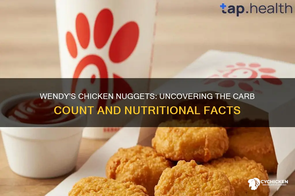 how many carbohydrates in wendy