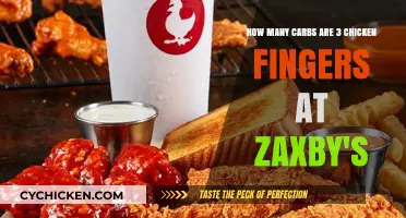 Chicken Finger Carbs: Zaxby's Style