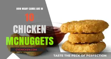 Carb Count in 10 Chicken McNuggets: A Nutritional Breakdown