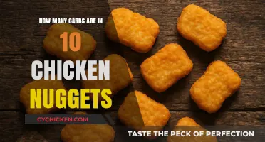Carb Count in 10 Chicken Nuggets: A Nutritional Breakdown