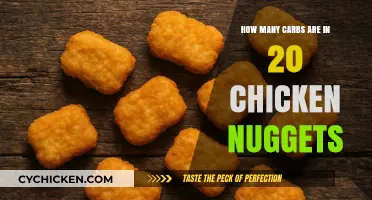 Carb Count in 20 Chicken Nuggets: A Nutritional Breakdown
