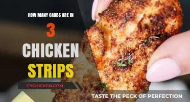 Carb Count in 3 Chicken Strips: A Nutritional Breakdown