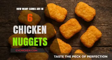Carb Count in 6 Chicken Nuggets: A Quick Nutritional Breakdown