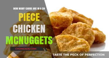 Chicken McNuggets: Carb Counts and Nutrition Facts