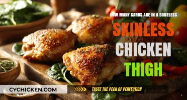Carb Count in Boneless Skinless Chicken Thighs: What You Need to Know