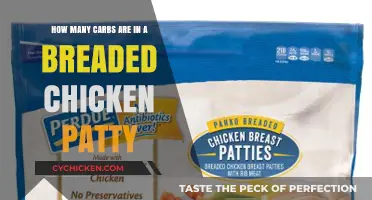 Chicken Patty Carbs: How Many in a Breaded Patty?