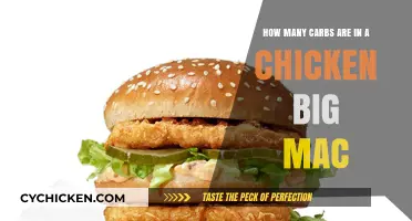 Chicken Big Mac: Carb Count and Nutrition Facts
