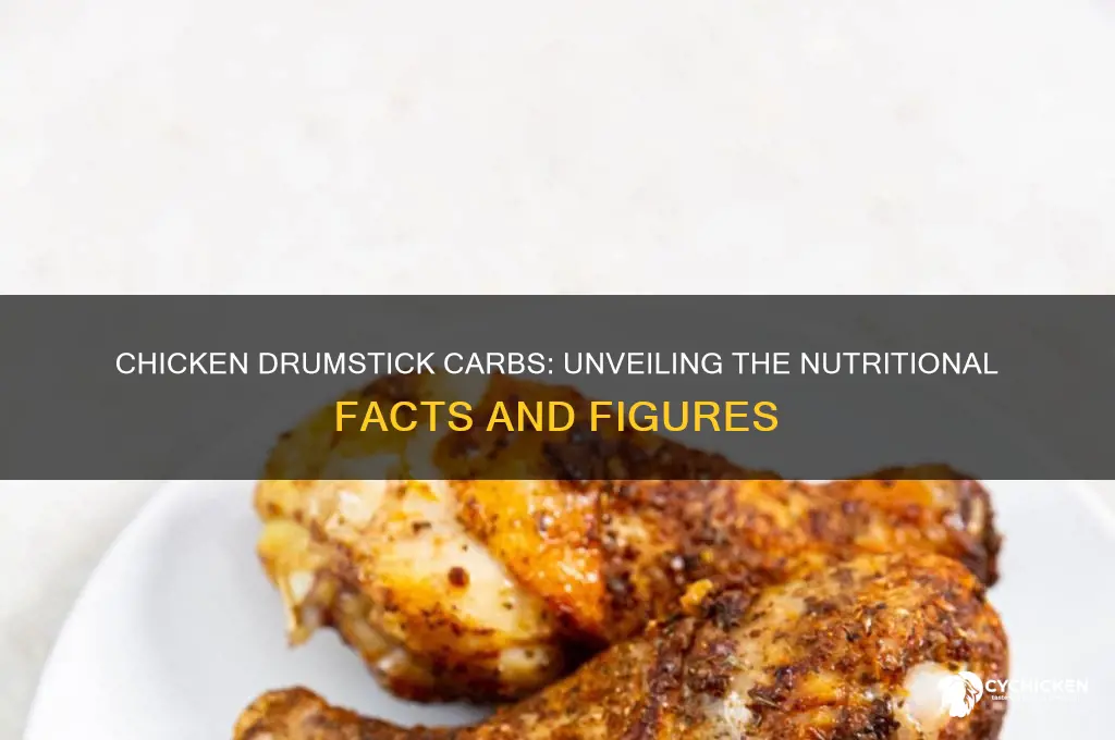 how many carbs are in a chicken drumstick