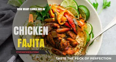 Chicken Fajita Carbs: Unveiling the Nutritional Breakdown of a Classic Dish
