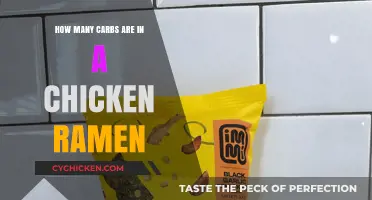 Carb Count in Chicken Ramen: A Nutritional Breakdown