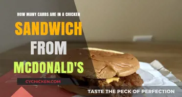 McDonald's Chicken Sandwich Carbs: A Nutritional Breakdown