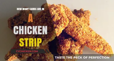 Carb Count in Chicken Strips: A Nutritional Breakdown