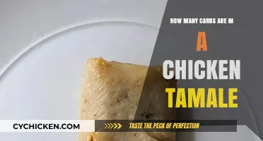Carb Count in Chicken Tamales: A Nutritional Breakdown