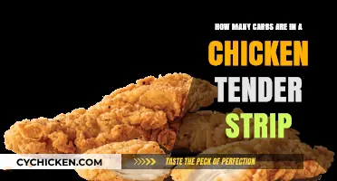 Chicken Tender Strips: Carb Counts and Nutrition Facts