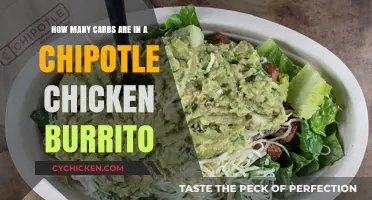 Chipotle Chicken Burrito: Carb Count and Nutritional Facts