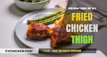 Carb Count in Fried Chicken Thigh: A Nutritional Breakdown