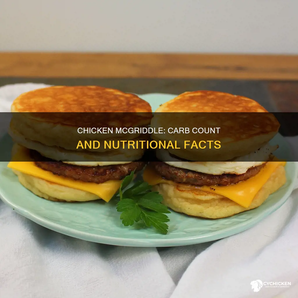 how many carbs are in a mcdonald