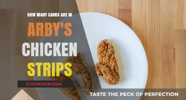 Arby's Chicken Strips: Carb Content and Nutritional Facts