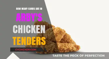 Arby's Chicken Tenders: Carb Counts and Nutrition Facts