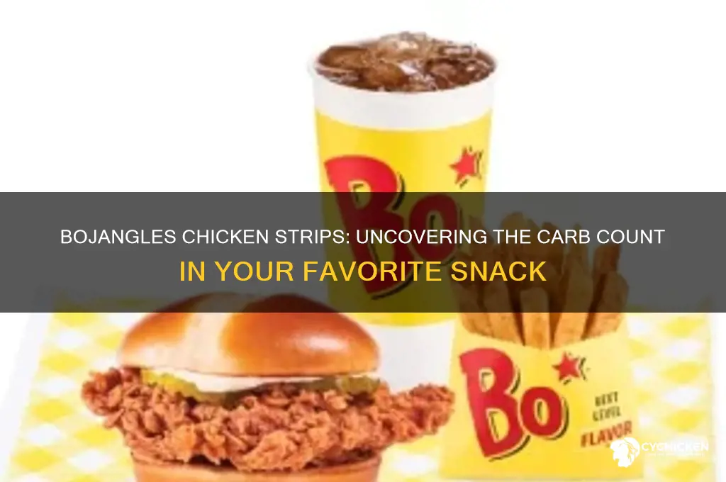how many carbs are in bojangles chicken strips