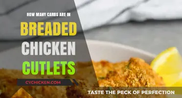 Carb Count in Breaded Chicken Cutlets: A Nutritional Breakdown