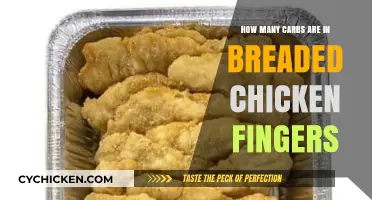 Carb Count in Breaded Chicken Fingers: A Nutritional Breakdown
