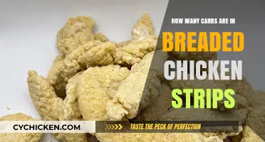 Carb Count in Breaded Chicken Strips: A Nutritional Breakdown
