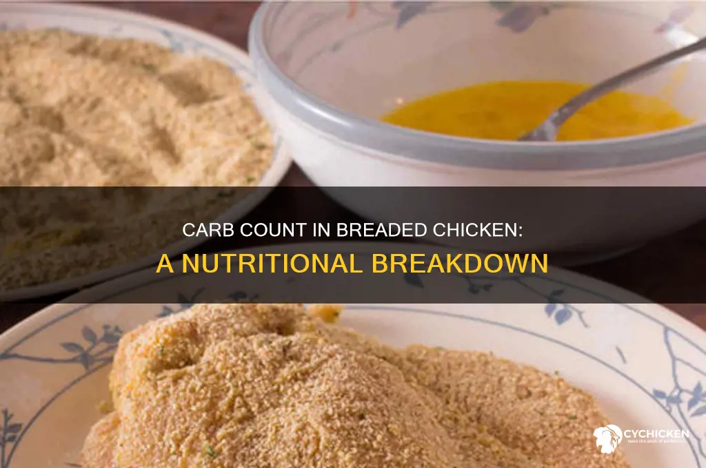 how many carbs are in breaded chicken