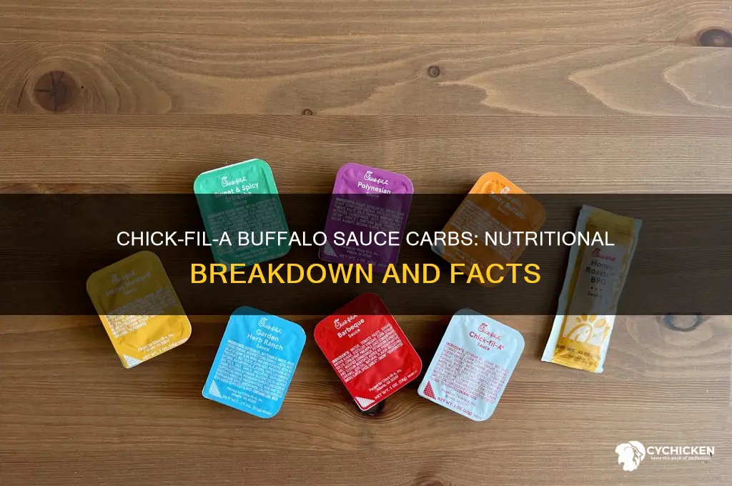 how many carbs are in chick fil a buffalo sauce
