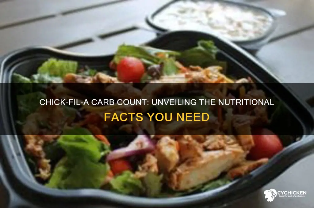 how many carbs are in chick fill a