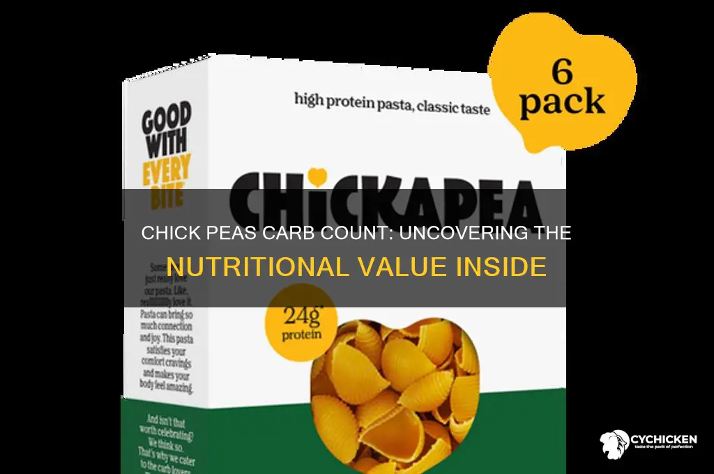 how many carbs are in chick peas